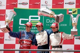 GP2 Asia-Dubaï-Course 2 : Bonanomi pour la der, Grosjean à l'envers
