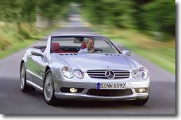 Mercedes SL 55 AMG : tonnerre mécanique