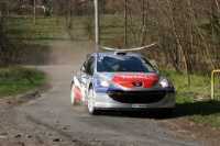 Bouffier en Pologne: 1er rallye 2008, 1ère victoire!
