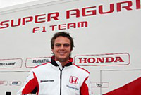 Giedo van de Garde rejoint Super Aguri