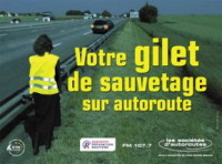 Distribution gratuite de 25 000 gilets jaunes sur l'autoroute