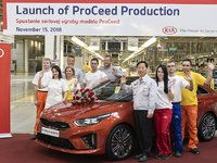 L'usine Kia basée en Slovaquie sort ses premières ProCeed