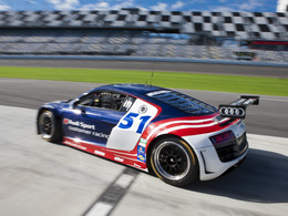 L'Audi R8 Grand-Am en essais à Daytona