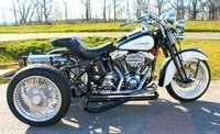 Trike Harley by Q Tek Engineering : le Q3 en preparation chez route 87.