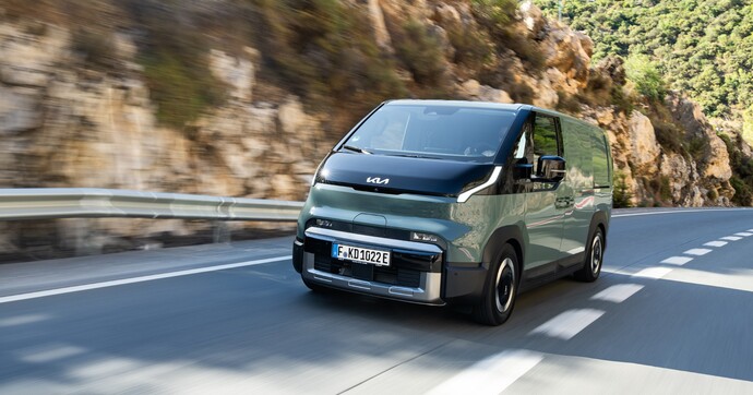 Avec son PV5 Cargo, Kia réalise un premier essai transformé