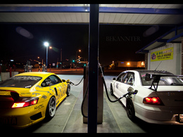 Lorsqu'une Lancer Evolution rencontre une 911