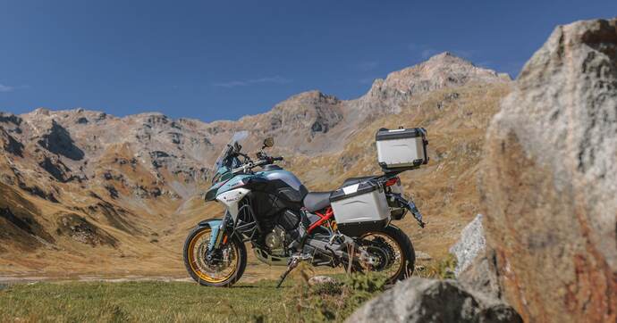 La Ducati Multistrada V4 repasse en mode Rally
