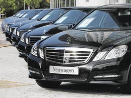Le marché automobile allemand dégringole en 2013