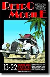 Rétromobile 2004 : en route pour l'aventure 
