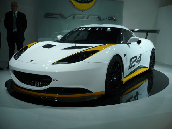 En direct de Francfort : Lotus Evora Type 124, prête à courir