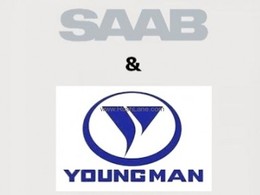 Saab reçoit le premier versement de Zhejiang Youngman