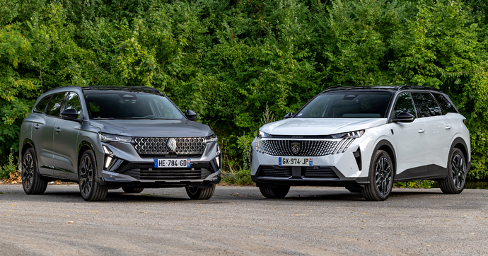 Les Renault Espace et Peugeot 5008 veulent devenir les nouveaux chouchous des familles