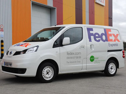 Nissan teste son prototype NV200 électrique à Londres