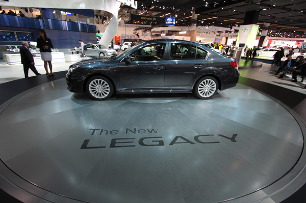 Direct Francfort 2009 : Subaru Legacy et Outback, sans tambours ni trompettes