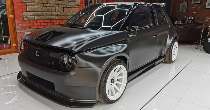 Une BMW a été sacrifiée pour construire cette Honda e hors-norme