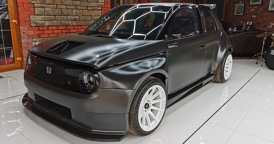 Une BMW a été sacrifiée pour construire cette Honda e hors-norme