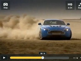 Top Gear USA : à fond dans le désert en Aston-Martin V12 Vantage