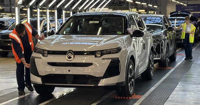 Au cœur de la fabrication du Citroën C5 Aircross de deuxième génération