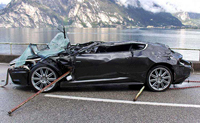 L'Aston Martin de 007 pas amphibie