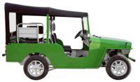 La Scarlette, Jeep électrique, démarre en France