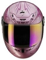 Du rose pour le Scorpion Exo-450 Air Face.