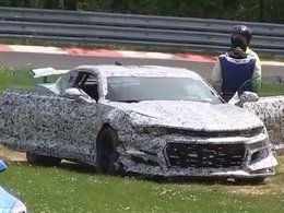 La nouvelle Chevrolet Camaro Z28 se crashe au Nürburgring en pleine phase de tests
