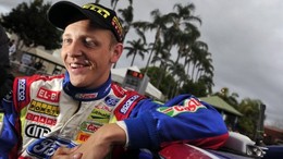 Mikko Hirvonen au Rallye Scotland en Ford Fiesta S2000