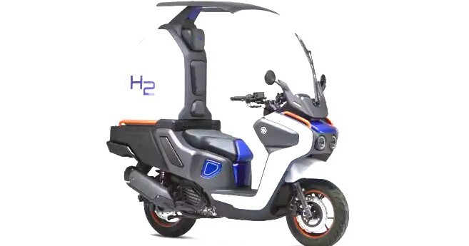 H2 Buddy Porter : Yamaha et Toyota révèlent un scooter urbain à hydrogène