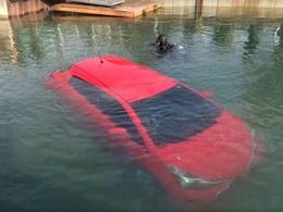 Insolite : elle suit son GPS et tombe dans un lac