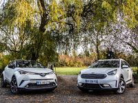 Comparatif : Kia Niro Hybride VS Toyota C-HR : en attendant les autres - Automag.fr