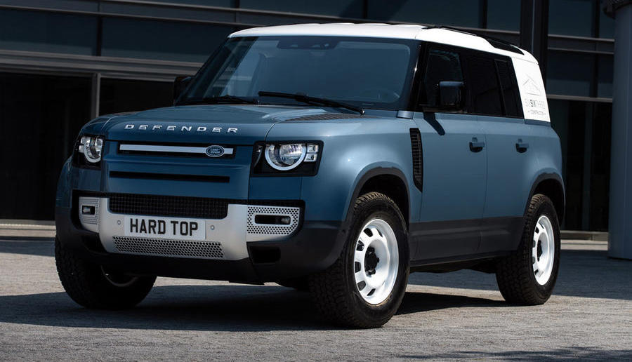 Utilitarian Land Rover Defender Le Land Rover Defender prochainement disponible en utilitaire Hard Top