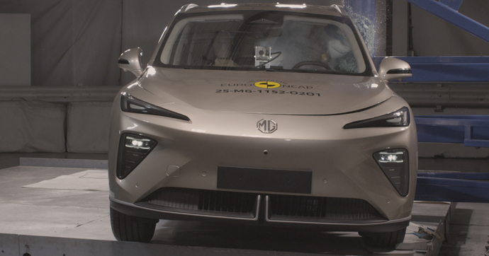 Le nouveau SUV MG S6 s’est fait « outer » aux derniers crash-tests