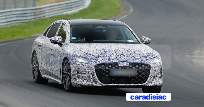 Prévue pour le marché chinois, la nouvelle Audi A6L effectue des essais sur le Nürburgring