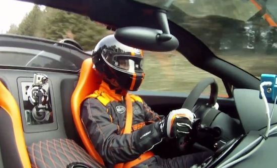 (Vidéo) 408,84 km/h en Bugatti Veyron Grand Sport Vitesse