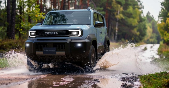 Le nouveau Toyota Land Cruiser FJ est un 4x4 qui se fait remarquer