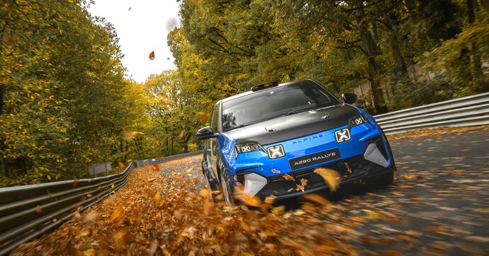 Grand plaisir non coupable au volant de l’Alpine A290 Rallye