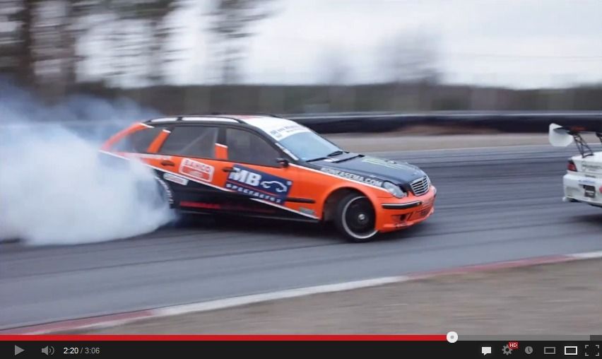 Drift : Black Smoke Racing s'équipe d'une nouvelle Mercedes break diesel