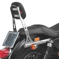Givi: sissy bar et sacoches pour Sportster