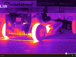 Vidéo - La RB8 Red Bull Racing passe ses donuts aux infrarouges