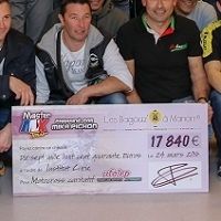 Master MX Tour : 17 840 € récoltés pour l'association "Les Bagouz' à Manon"