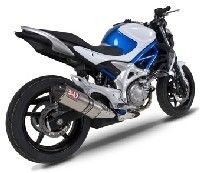 Des pots Yosh pour la Suzuki Gladius