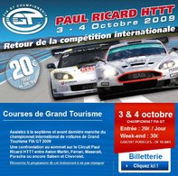 FIA-GT au Paul Ricard les 3 et 4 octobre : réservez les dernières places
