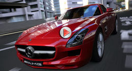 Gran Turismo 5 : une vidéo de la Mercedes SLS pour patienter jusqu'en ... mars 2010 (au moins !)