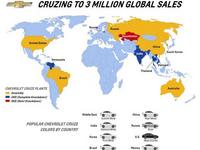 3 millions de Chevrolet Cruze déjà vendues