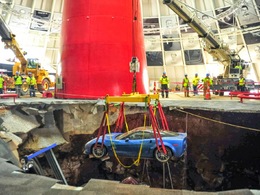 Musée Corvette : le trou sera rebouché, trois Corvette seront restaurées