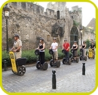 Découvrez une ville étrangère en Segway !