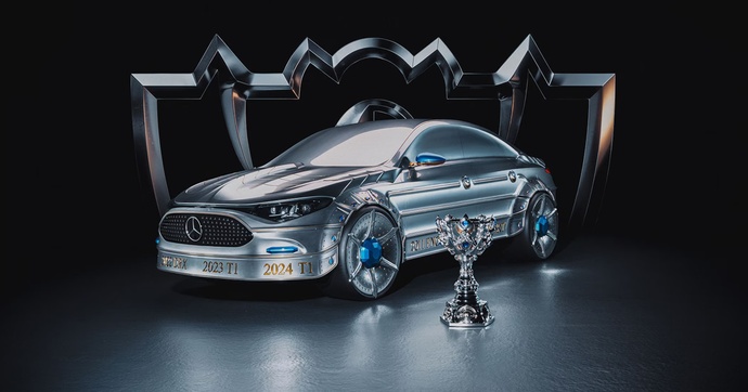 Cette étrange Mercedes célèbre un jeu vidéo