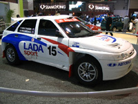Stand Lada au salon de Paris