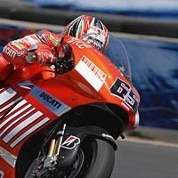 Moto GP: Etats Unis: Capirossi: Le désastre pour un ressort de sélecteur.