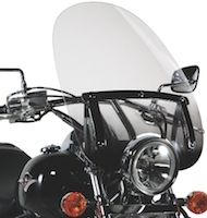 Givi équipe d'un pare-brise les customs.